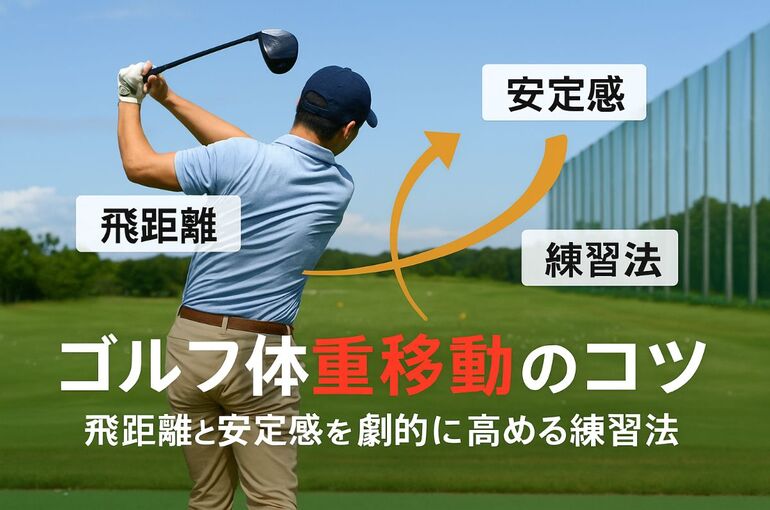 12ゴルフ 体重移動